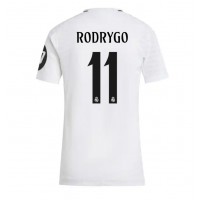 Real Madrid Rodrygo Goes #11 Replica Home Shirt Ladies 2024-25 Short Sleeve